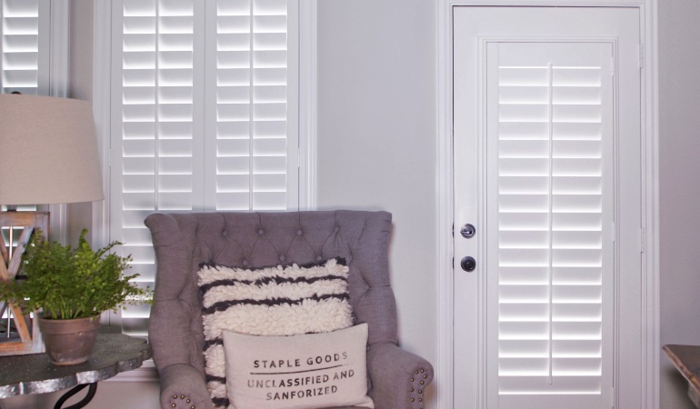 Reupholstering is a great lesson on how to bring new life to old furniture. Plantation shutters in Destin